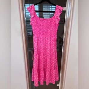 Lilly Pulitzer Jilly Smocked Midi Dress